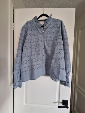 NWT Sezane Cassy Shirt